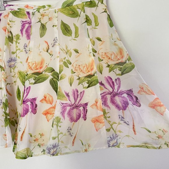 Show Me Your Mumu Floral Y2K Cottage Mini SKirt Size Small-Medium New H37 - Picture 7 of 8